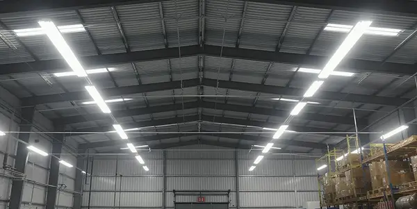 LED osvetlenie pre firmy do priemyselných hál, dielní a skladov od IC Grid